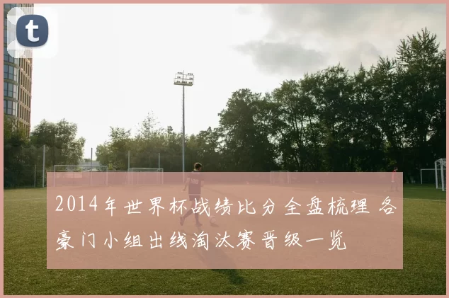 2014年世界杯战绩比分全盘梳理 各豪门小组出线淘汰赛晋级一览